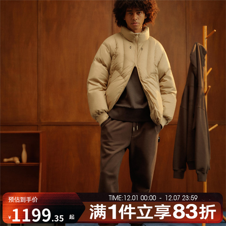 潮牌男款运动羽绒服FOSS