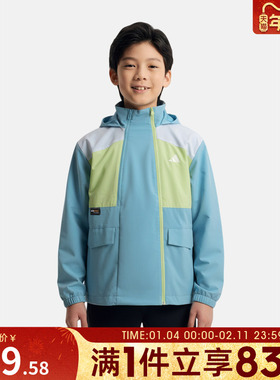 adidas阿迪达斯大童JK WV URBAN JKT运动健身夹克外套KG5949