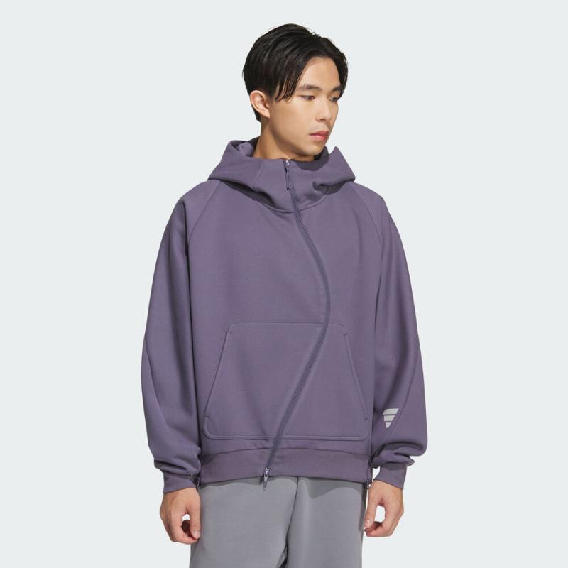 adidas阿迪达斯男子运动训练休闲立领夹克外套KC0172