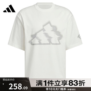TEE運動休閑短袖 adidas阿迪達斯男子FUSTL GFX T恤KB5951