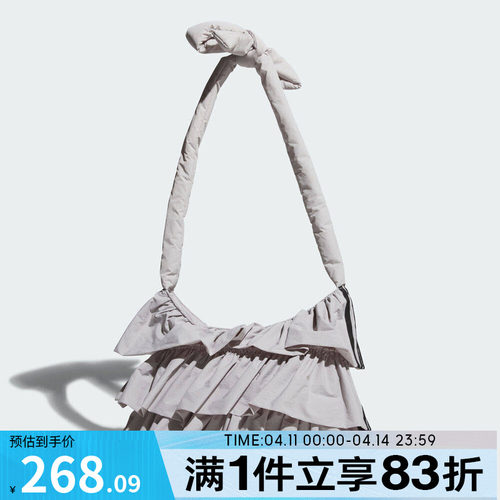 adidas阿迪达斯三叶草男女RUFFLE BAG S运动休闲单肩包IA8913