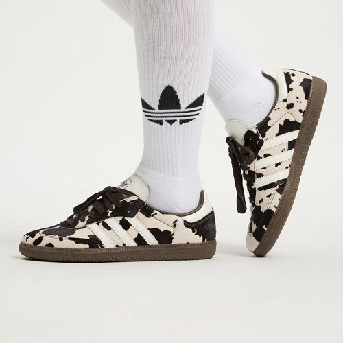 adidas阿迪达斯男女鞋运动休闲鞋经典奶牛纹德训鞋KK2238