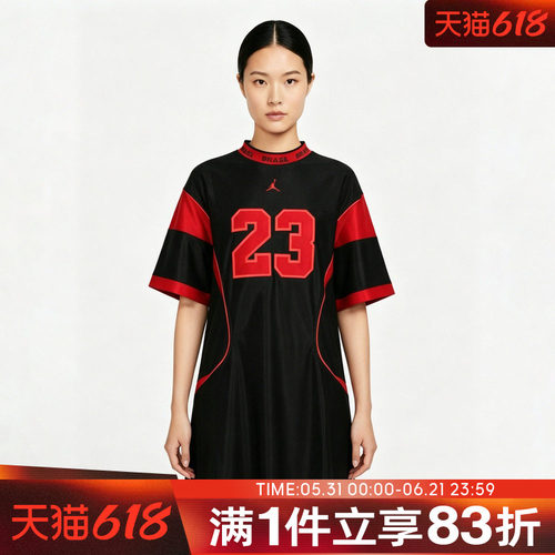 NIKE耐克女子BRK JERSEY DRESS P6运动休闲连衣裙II5396-010