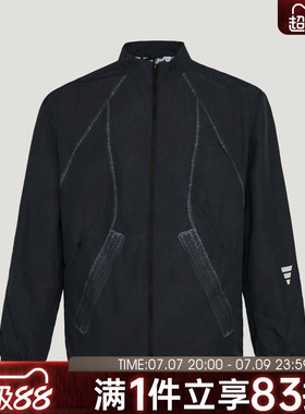 adidas阿迪达斯FOS男子外套机能梭织宽松夹克KU5308
