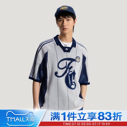 adidas阿迪达斯三叶草男子BLK FF JERSEY运动休闲短袖T恤KY2159