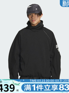 adidas阿迪达斯男子FOS运动休闲连帽套头衫卫衣KS0052