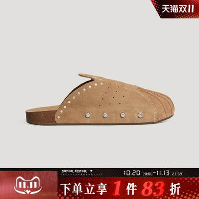 adidas阿迪达斯三叶草男女鞋ADIMULE SUPERSTAR运动休闲鞋KZ6604