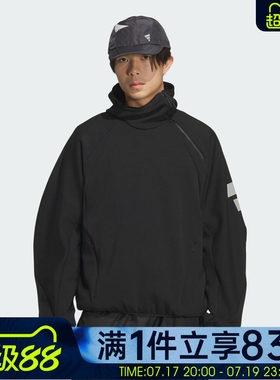 adidas阿迪达斯男子FOS运动休闲连帽套头衫卫衣KS0052