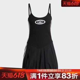 adidas阿迪三叶草女子BALLOON DRESS运动休闲连衣裙KC8798