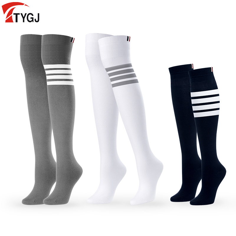 女士运动长袜吸汗透气