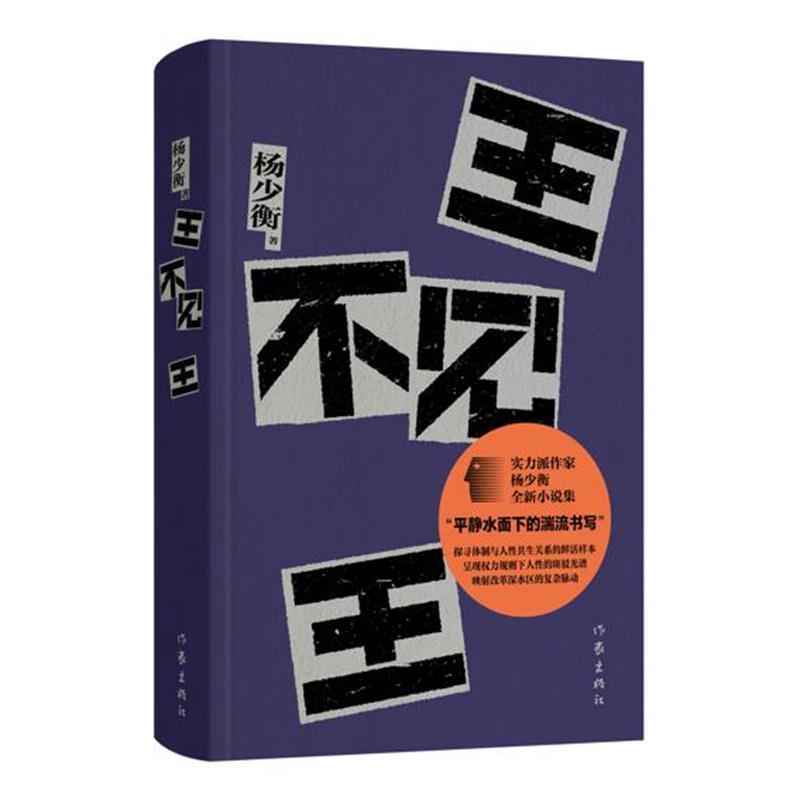 正版包邮实力派作家杨少衡全新小说集：王不见王（精装）书籍正版
