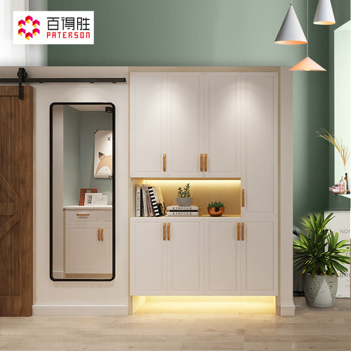 百得胜现代轻奢风空间家具入户柜