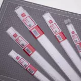 Deli 20 30 40 50 60 см сантиметра пластиковой чертежи линирования линирования правителя Прозрачный линейка канцелярских товаров канцелярских товаров