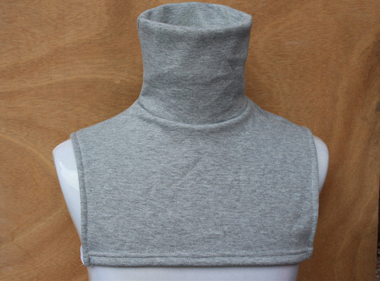 加绒加厚假领子加宽冬季百搭高领