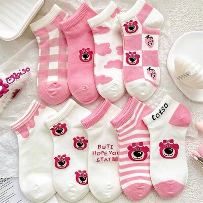 佐梦依潮百搭短筒袜子