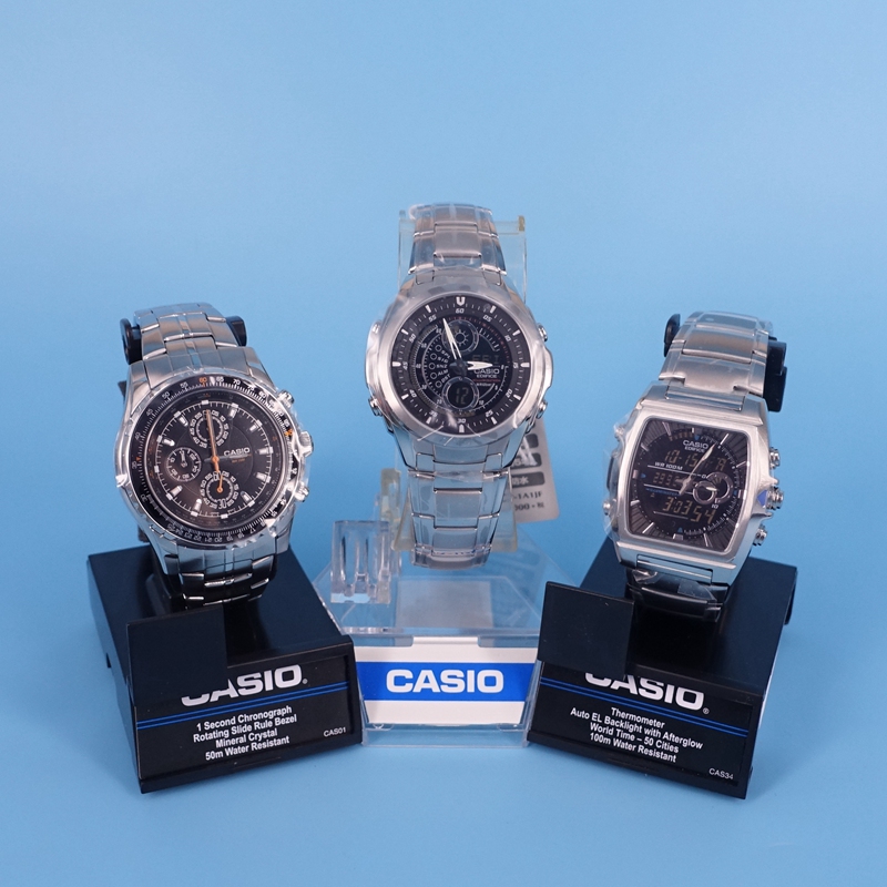 casio男款运动风现货电子手表