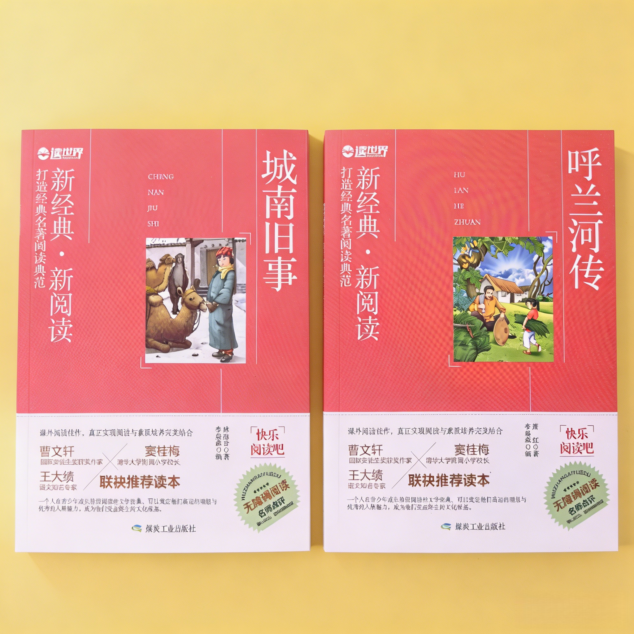 呼兰河传萧红汤姆索亚城南旧事林海音中外民间故事汤姆索亚水浒传青少版狼王梦小学生三四五六年级课外书俗世奇人煤炭工业出版社