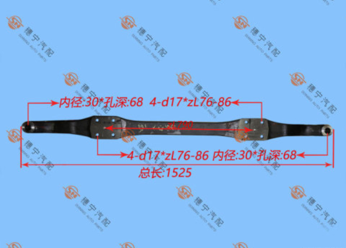 适用江淮帅Q3Q6铃骏铃V5V6H330康铃J3J5J6威铃原厂前桥前大梁前轴