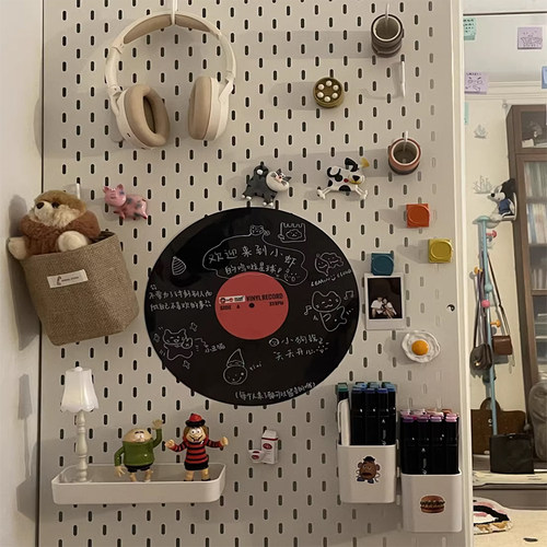 玄关宜家洞洞板定制柜子收纳架