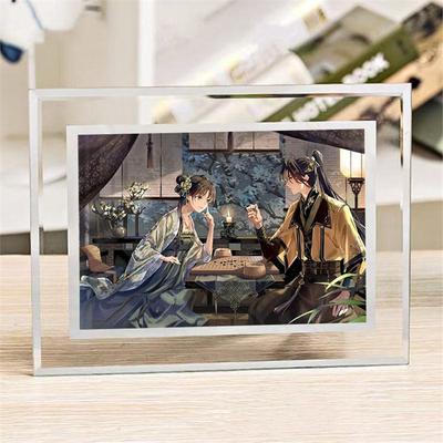 可横可竖黑莲花攻略正版水晶相框写真定制照片凌妙妙慕子期周边同