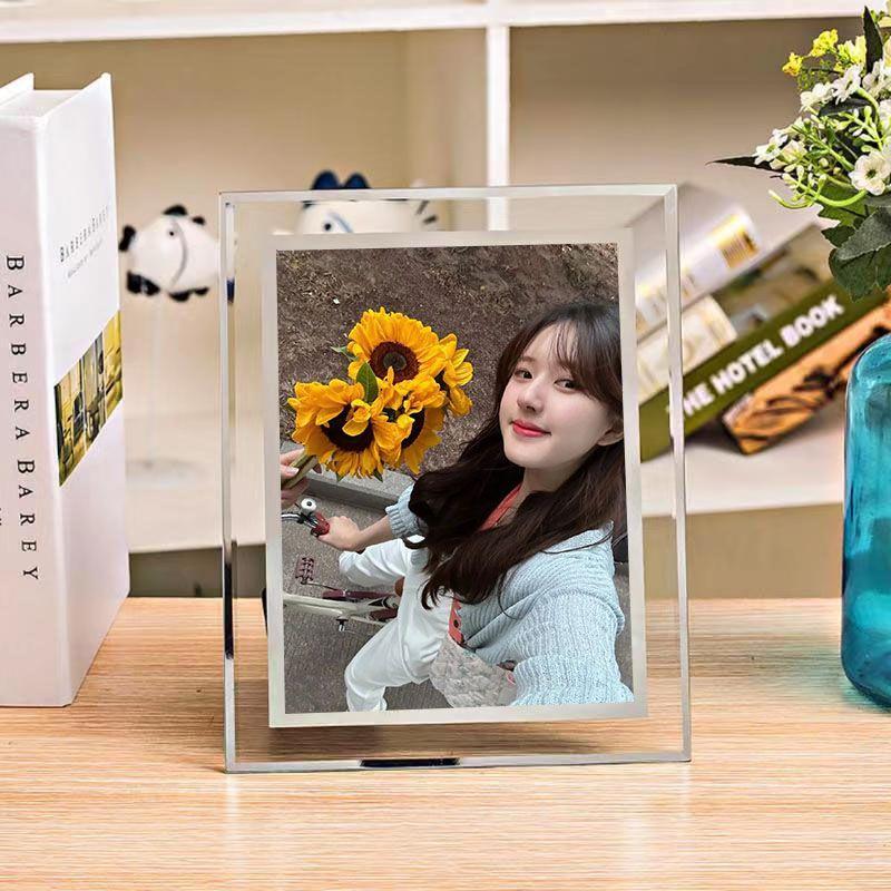赵露思水晶相框吴磊陈芊芊同款周边照片摆台定制闺蜜朋友生日礼物