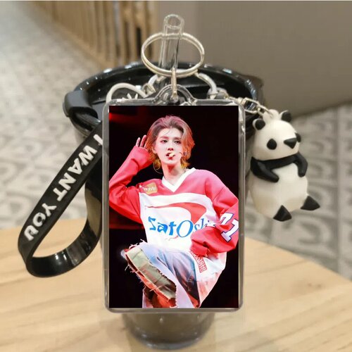 鹿晗钥2025演唱会匙扣diy图片制作纪念礼物应援书包小挂件吊坠