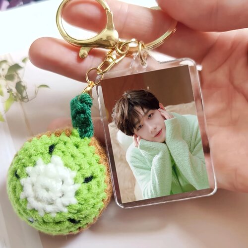 成毅周边琪琪猕猴桃创意挂件钥匙扣包包挂饰同学朋友生日礼物包邮