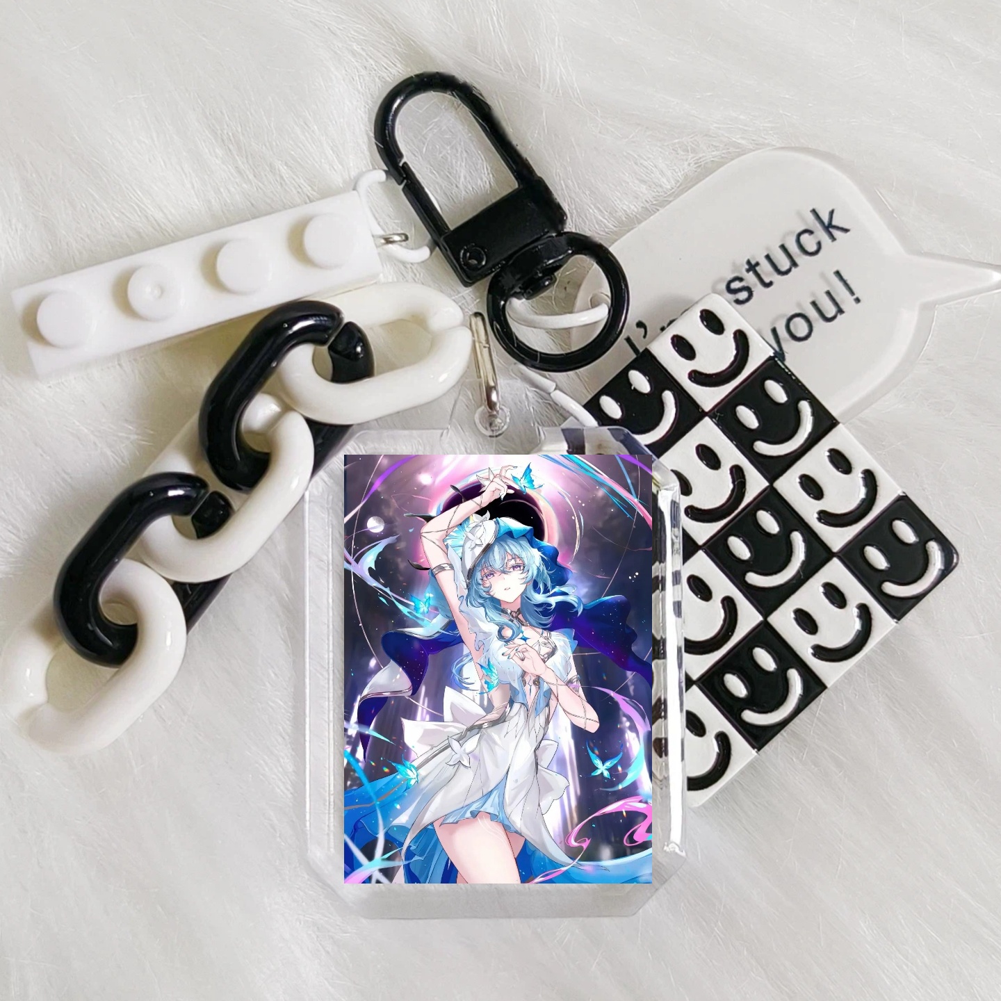 鸣潮钥匙扣守岸人桃祈凌阳灯灯安可椿图片制作公仔小挂件礼物