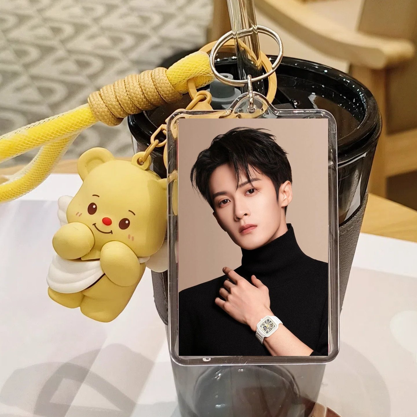 檀健次书包挂件亚克力双面钥匙扣定制明星周边钥匙扣礼品应援