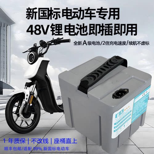 雅迪台铃绿源48V锂电池20AH