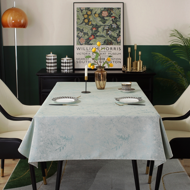 新中式桌布现代轻奢长方形高级感茶几布古典中国风可定制餐桌台布