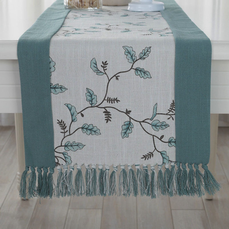 馨相伴手工流苏长条桌旗