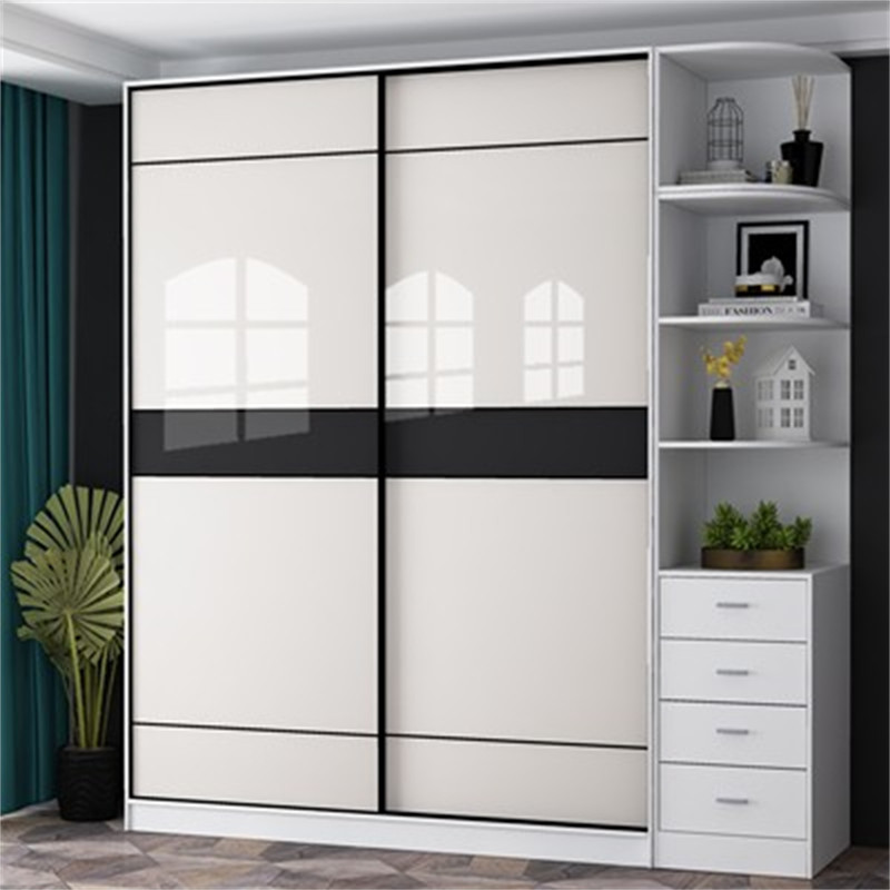 高光衣柜门推拉门定制定做移门