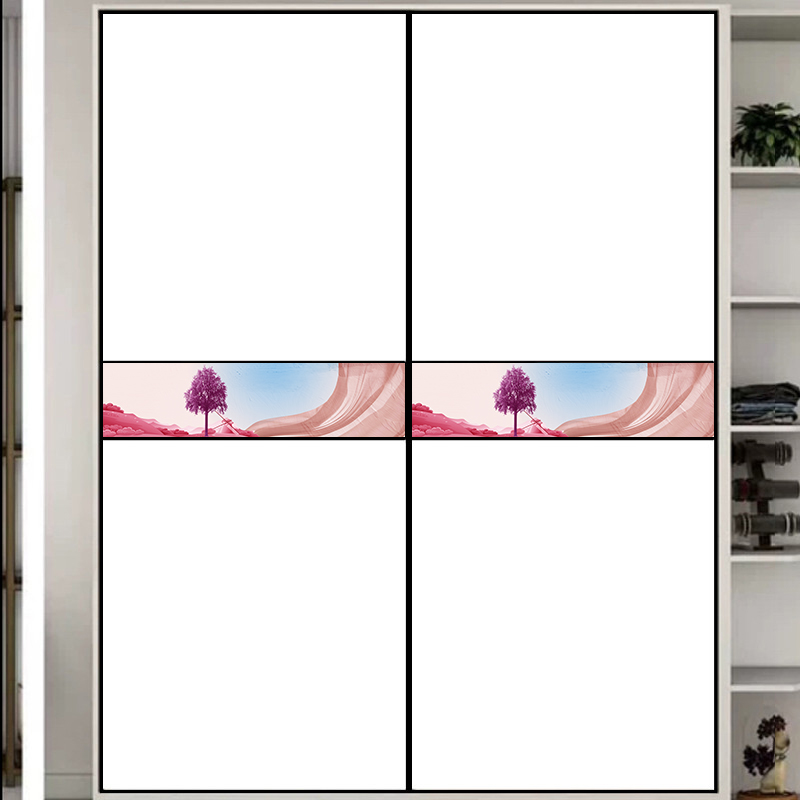 新款衣柜门推拉门定做定制移门