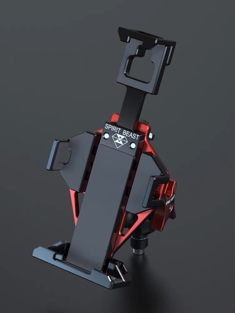 摩托车/汽车，车载手机支架，铝合金手机支架，通用汽车摩托车