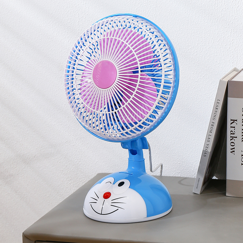 卡通电风扇迷你学生宿舍小风扇办