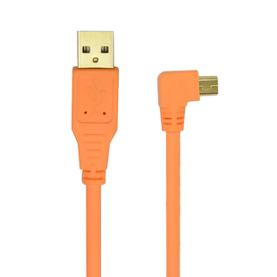 佳能5D3单反相机5D2高速联机拍摄线USB连电脑线type-c线6D2弯相机连接线10米苹果mac雷电3数据线5米d7000 d80