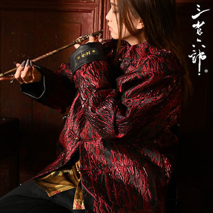 三省六部【龙脉】龙年鎏金提花贺岁款加厚男女情侣款国风潮流唐装