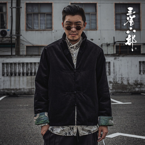 三省六部【西凉】极简唐装棉服