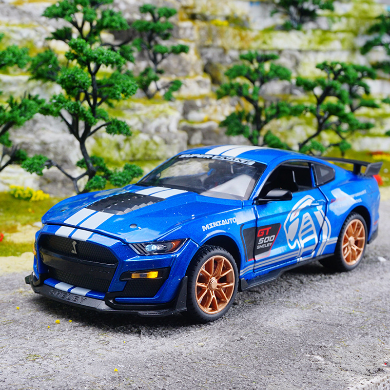 福特野马蝰蛇GT合金车模124