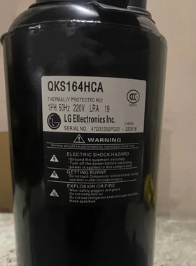 QKS164HCA QKS156HDA QKS185PAB QK222PFA QV308全新LG空调压缩机
