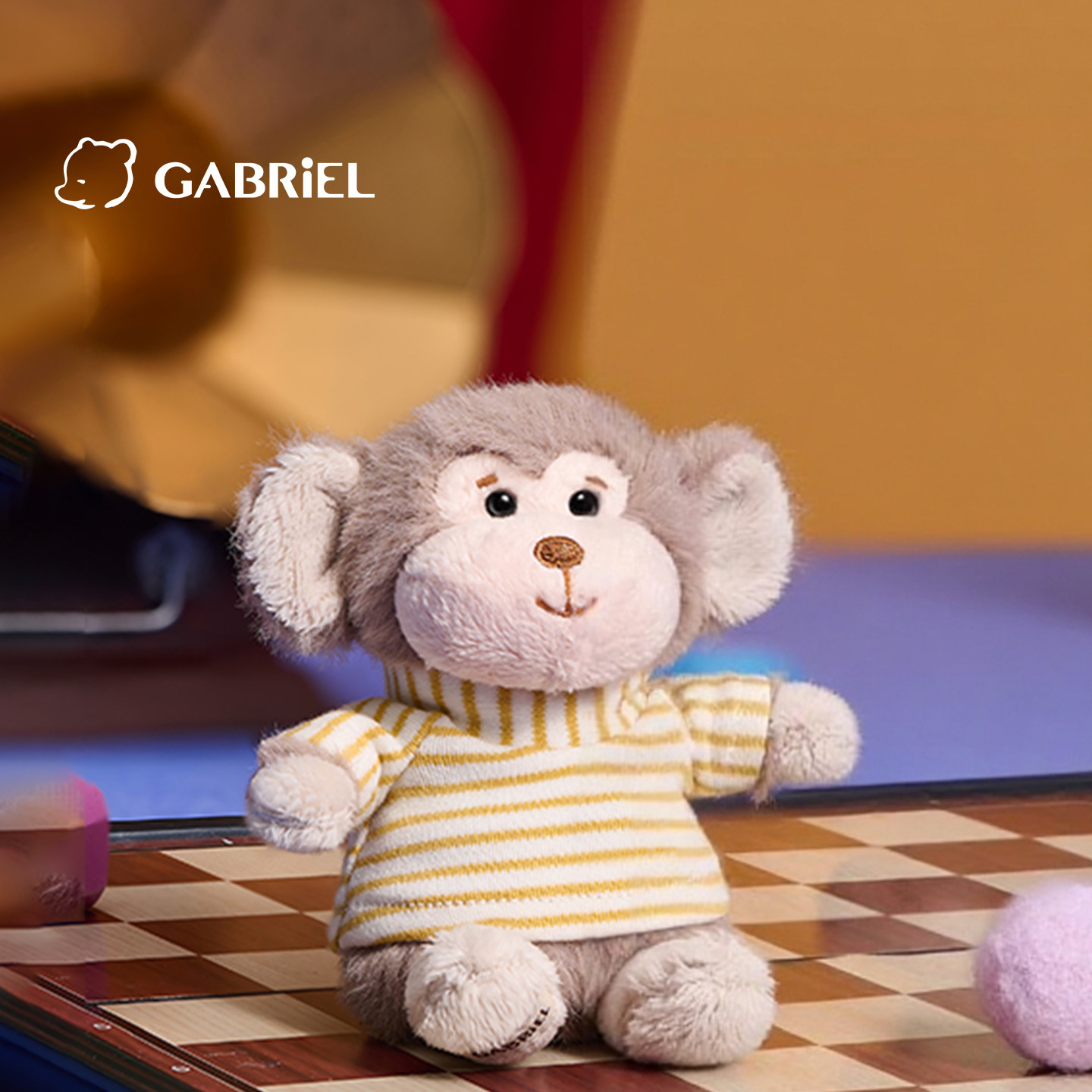 伽百利Gabriel小猴子毛绒玩具包包挂件创意可爱生日男儿童礼物男