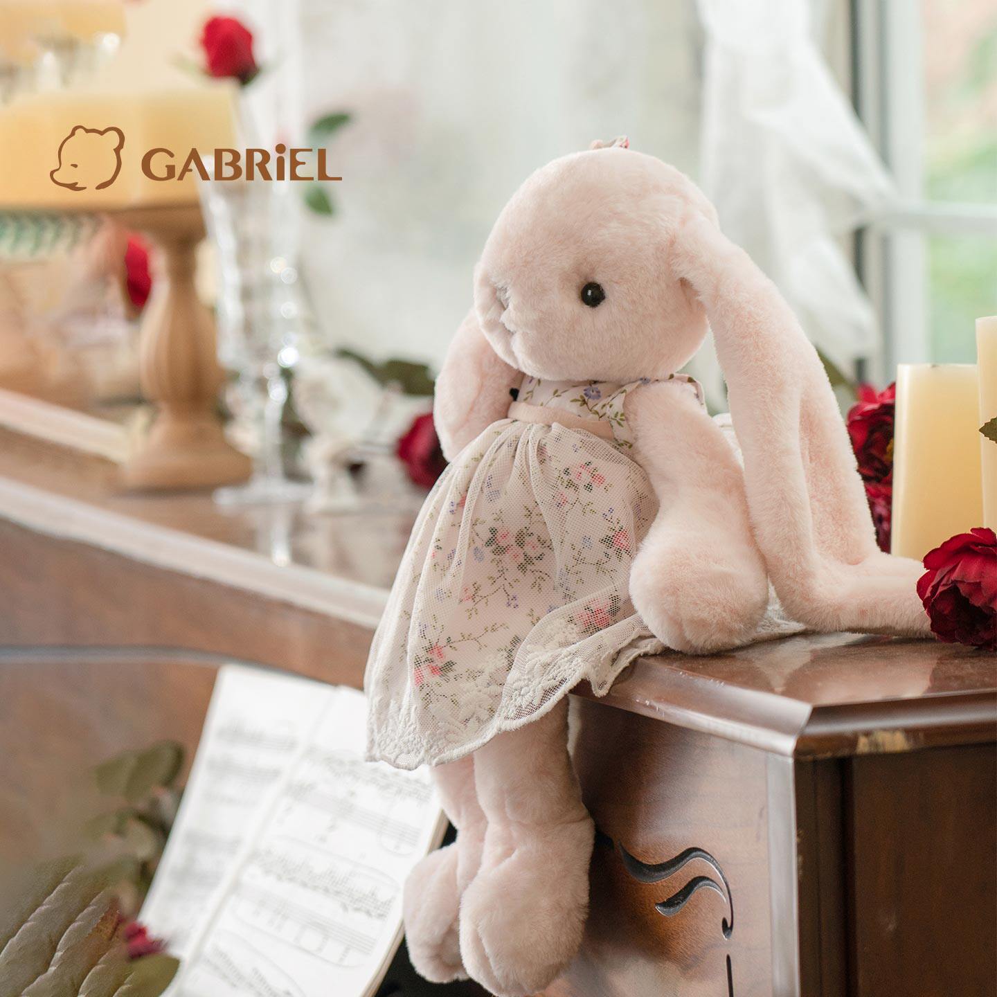 伽百利Gabriel莉迪亚兔子毛绒玩具公仔陪睡安抚玩偶礼物