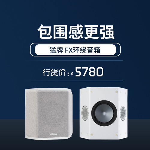 环绕音箱英国猛牌频响更宽