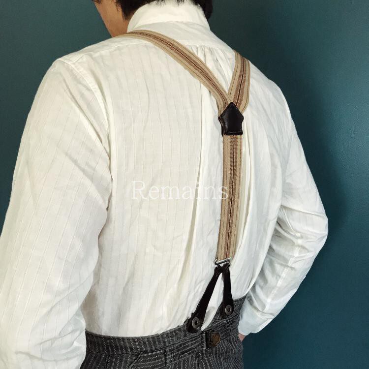 Remains传统英式复古条纹背带15501 33501 LVC RRL搭配 现货在类目 服饰配件/皮带/帽子/围巾, 腰带/皮带/腰链中 - 来自Buy2taobao.com提供专业的淘宝代购服务