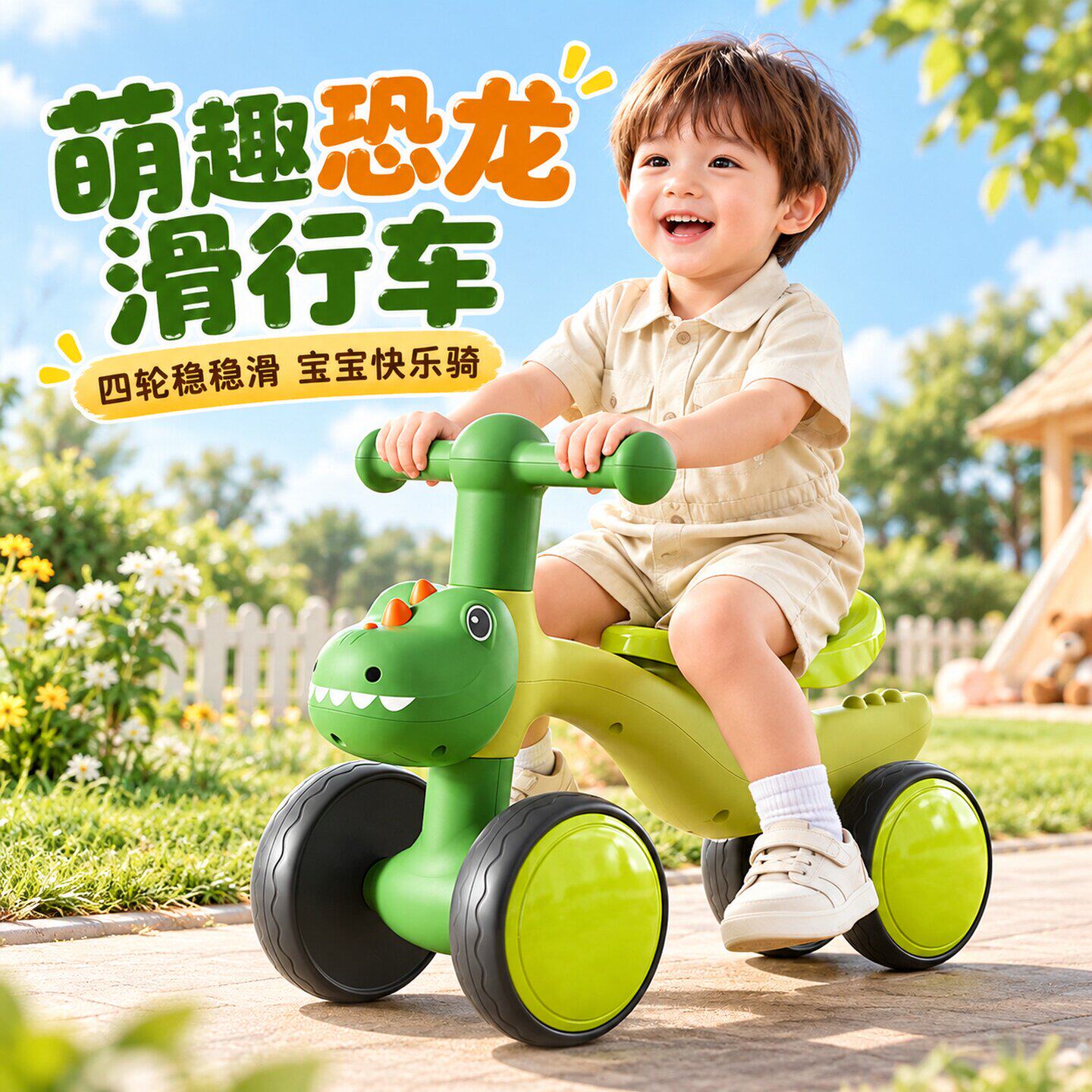 宝宝四轮平衡滑步车26