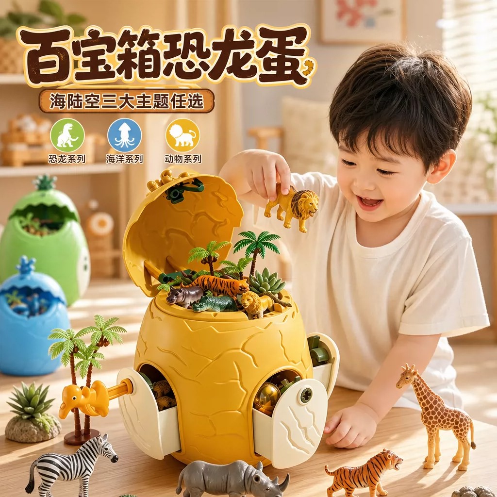 动物模型仿真霸王龙盲盒