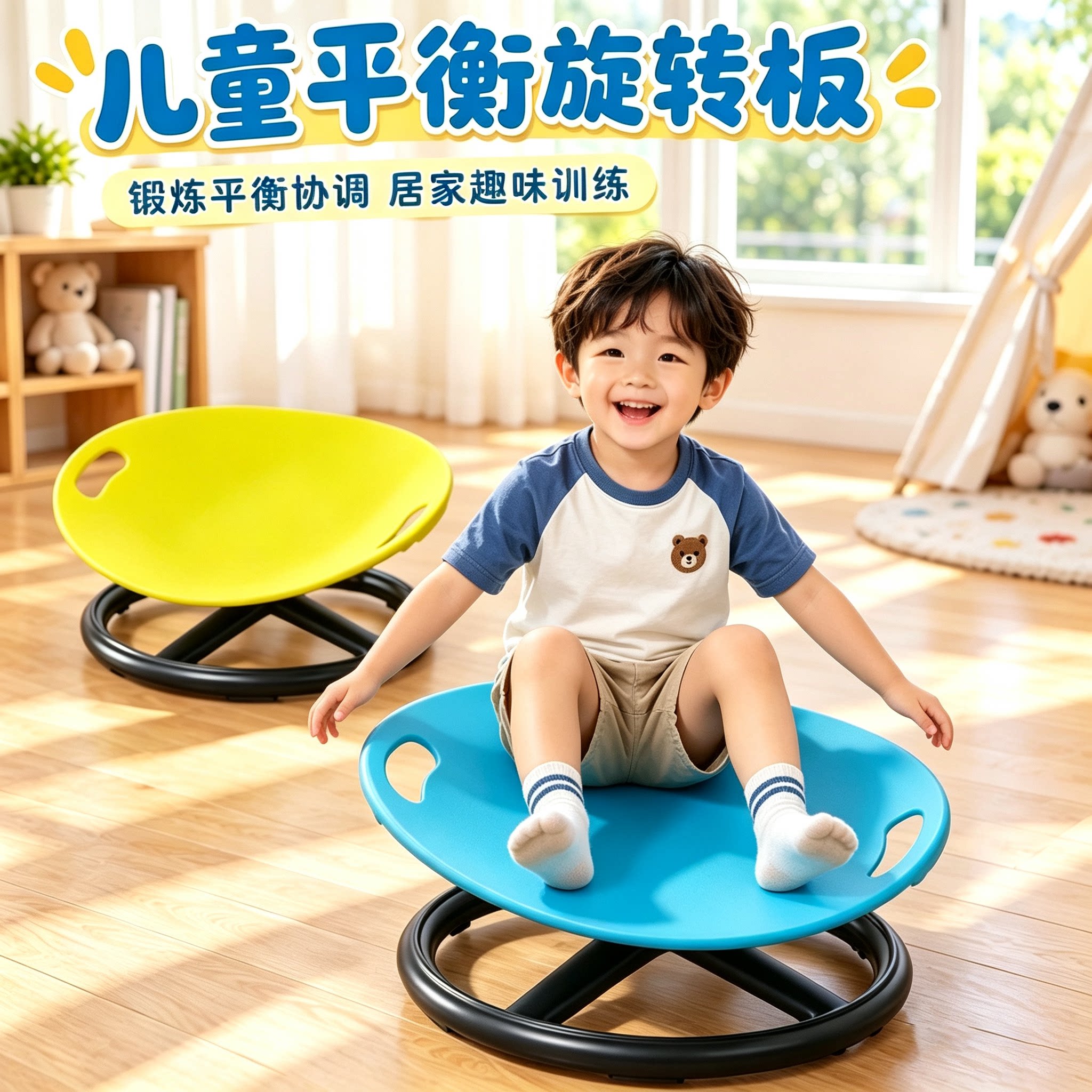 圆形旋转椅感统训练器材