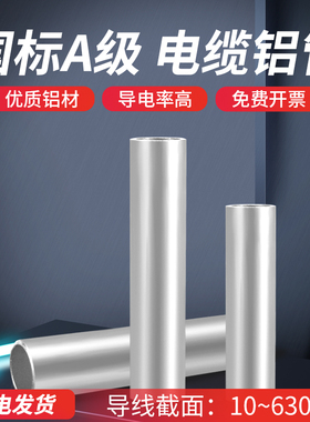 加厚GL铝管一体压铸国标A级欧式接线端子10/16/35平方酸洗抗腐蚀