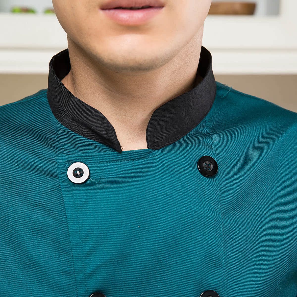 Veste chef cuisinier en coton - Ref 1907848 Image 5
